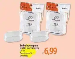Atacadão Pacote - embalagem para doces galvanotek oferta