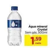Carrefour Crystal - água mineral oferta
