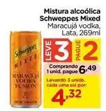 Carrefour Schweppes - mistura alcoólica mixed oferta