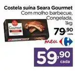 Carrefour Seara gourmet - costela suína oferta