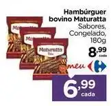 Carrefour Maturatta - hambúrguer bovino oferta