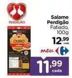 Carrefour Perdigão - salame oferta