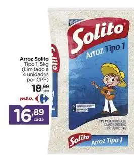 Carrefour Solito - arroz oferta