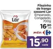 Carrefour Lar - filezinho de frango sassami oferta