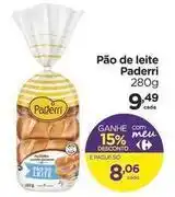 Carrefour De - pão de leite oferta