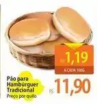 Atacadão Tradicional - pão para hambúrguer tradicional oferta