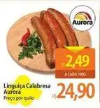 Atacadão Aurora - linguiça calabresa oferta