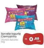 Novo Atacarejo Cremosinho - sorvete iogurte oferta
