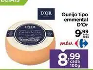 Carrefour D'oro - queijo tipo emmental oferta