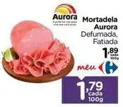 Carrefour Aurora - mortadela oferta