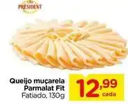 Carrefour President - queijo muçarela parmalat fit oferta