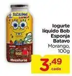Carrefour Batavo - iogurte líquido bob esponja oferta
