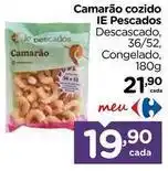 Carrefour Ie pescados - camarão cozido oferta