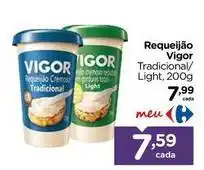 Carrefour Vigor - requeijão oferta