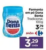 Carrefour Dona benta - fermento em pó oferta