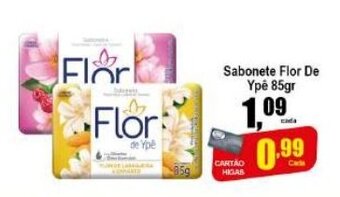 Higa's Supermercado Sabonete Flor de Ype 85g oferta