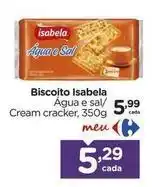 Carrefour Isabela - biscoito oferta