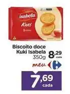 Carrefour Isabela - biscoito doce kuki oferta