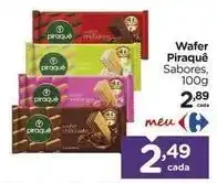Carrefour Piraquê - wafer oferta