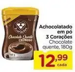 Carrefour 3 corações - achocolatado em pó oferta