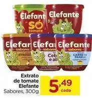 Carrefour Elefante - extrato de tomate oferta