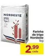 Carrefour Nordeste - farinha de trigo oferta
