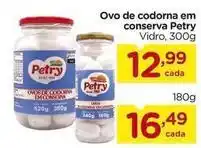 Carrefour Petry - ovo de codorna em conserva oferta