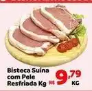 Max Atacadista Bisteca suína com pele resfriada oferta