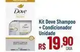 Max Atacadista Dove - kit shampoo + condicionador unidade oferta