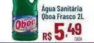 Max Atacadista Oboa - água sanitária frasco oferta