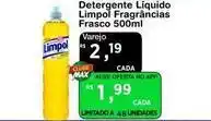 Max Atacadista Limpol - detergente líquido fragrâncias oferta