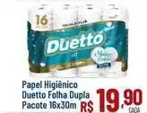 Max Atacadista Duetto - papel higiênico folha dupla pacote oferta