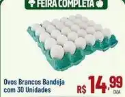 Max Atacadista Ovos brancos bandeja com 30 unidades oferta