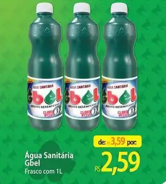 Máximo - água sanitária
