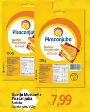 Atacadão Piracanjuba - queijo mussarela oferta