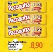 Atacadão Paçoquita - doce santa helena pacquita oferta