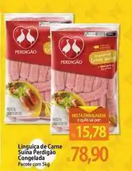 Atacadão Perdigão - linguiça de carne suina congelada oferta