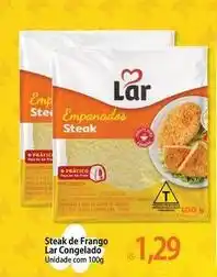 Atacadão Lar - steak de frango congelado oferta