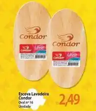 Atacadão Condor - escova lavadeira oferta