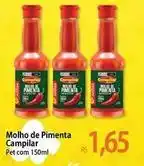 Atacadão Campari - molho de pimenta oferta