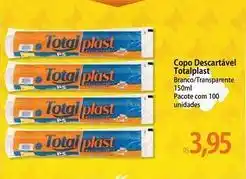 Atacadão Pacote - copo descartável totalplast oferta
