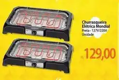 Atacadão Mondial - churrasqueira eléctrica oferta