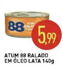 Calvo Atacadista Atum 88 ralado em óleo oferta