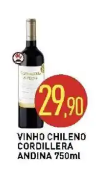 Calvo Atacadista vinho chileno cordillera andina oferta
