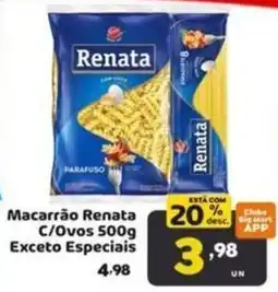 Bigmart Macarrão renata c/ovos oferta
