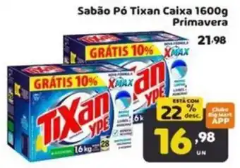 Sabão Pó Tixan Caixa Primavera