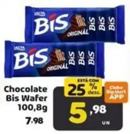 Bigmart Chocolate Bis Wafer oferta