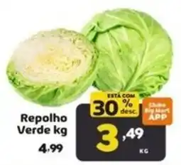 Bigmart Repolho Verde oferta