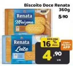Bigmart Biscoito doce renata oferta