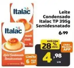 Bigmart Leite Condensado Italac TP Semidesnatado oferta